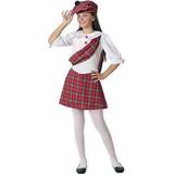 Storbritannien - Vit Dräkter & Kläder Th3 Party Scottish Woman Costume for Children