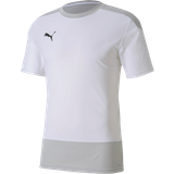 Puma Herr T-shirts Puma TeamGoal 23 Training Jersey Men -White/Gray Violet