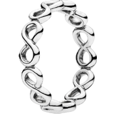 Pandora Simple Infinity Band Ring - Silver