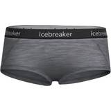 Icebreaker Trosor Icebreaker Women's Merino Sprite Hot Pants - Gritstone Heather/Black