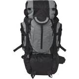 Svarta Ryggsäckar vidaXL Hiking Backpack XXL 75L - Black/Grey