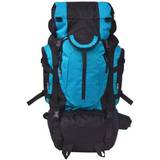 Svarta Ryggsäckar vidaXL Hiking Backpack XXL 75L - Black/Blue