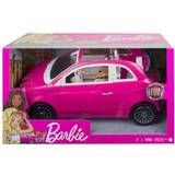 Mattel Dockfordon Dockor & Dockhus Mattel Barbie Fiat 500 Convertible with Barbie GXR57