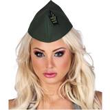 Grön - Uniformer & Yrken Huvudbonader Vegaoo Military Hat
