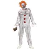 Fun World Clowner Maskeradkläder Fun World Killer Clown Costume