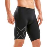 2XU Herr - L Shorts 2XU Core Compression Shorts Men - Black/Silver