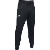 Under Armour Byxor & Shorts Under Armour Men's Sportstyle Joggers - Black/White