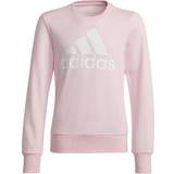 Rosa Sweatshirts Barnkläder adidas Girl's G BL Sweatshirt - Clear Pink/White (GS4287)