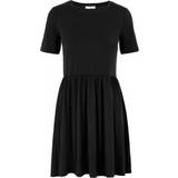 Dam - Korta klänningar - Plissering Pieces Kamala Mini Dress - Black