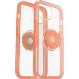 OtterBox Orange Mobilskal OtterBox Otter + Pop Symmetry Series Clear Case for iPhone 13