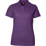 Dam - Lila Pikétröjor ID Ladies Stretch Polo Shirt - Purple