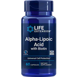 Beta-Alanin Vitaminer & Mineraler Life Extension Alpha Lipoic Acid with Biotin 60 st