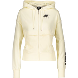 32 - Fleece Ytterkläder Nike Air Hooded Jacket Women - Coconut Milk/Black