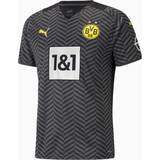 Bortatröja - Borussia Dortmund Matchtröjor Puma Borussia Dortmund Away Replica Jersey 21/22 Sr