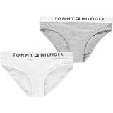 Tommy Hilfiger Trosor Tommy Hilfiger Organic Cotton Logo Waistband Briefs 2-pack - Mid Grey Heather/White (UG0UG00382)