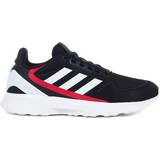 Adidas Nät Sneakers adidas Kid's Nebula Ted - Core Black/Cloud White/Scarlet