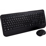 V7 Tangentbord V7 Professional Wireless Keyboard and Mouse Combo German
