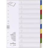 Kontorsmaterial Durable Index with Printed and Coloured Tabs 10