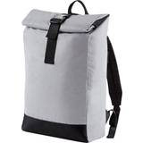 Silver Ryggsäckar BagBase BG138 Reflective Roll-Top Backpack - Silver Reflective