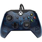 8 - Xbox Series X Handkontroller PDP Wired Controller (Xbox One X/S/PC) - Midnight Blue