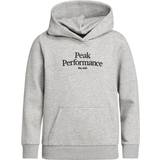 Peak Performance Överdelar Barnkläder Peak Performance Junior Original Hoodie - Med Grey Melange (G76775020-M03)