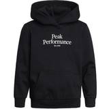Överdelar Barnkläder Peak Performance Junior Original Hoodie - Black (G76775020-050)