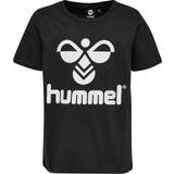 Flickor T-shirts Barnkläder Hummel Tres T-shirt S/S - Black (213851-2001)