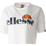 Ellesse Dam - Vita T-shirts Ellesse Alberta Cropped Tee - White