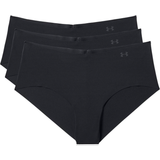 Under Armour Trosor Under Armour Pure Stretch Hipster 3-pack - Black/Graphite