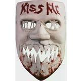 Herrar - Röd Masker Trick or Treat Studios Adults The Purge Kiss Me Mask