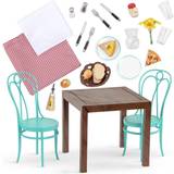 Dining table and chairs Utemöbler Our Generation Pizza with You Dining Table & Chairs