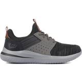 Skechers Herr - Stickat tyg Sneakers Skechers Delson 3.0 Cicada M - Grey/Black