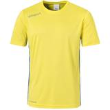 Uhlsport Essential SS Shirt Unisex - Lime Yellow/Azurblue