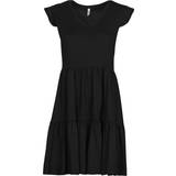 Dam - Midiklänningar - Plissering Kläder Only May Life Frill Dress - Black