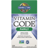 Garden of Life Multivitaminer Vitaminer & Kosttillskott Garden of Life Vitamin Code Family 120 st