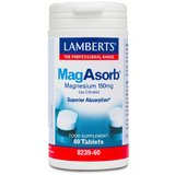 Vitaminer & Kosttillskott Lamberts MagAsorb Magnesium 150mg 60 st