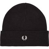 Fred Perry Herr Huvudbonader Fred Perry Knitted Beanie - Black
