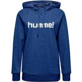 Hummel Go Logo Hoodie Women - True Blue