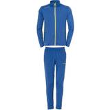 Uhlsport Essential Classic Tracksuit Unisex - Azurblue/Lime Yellow