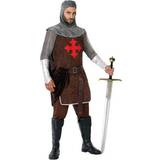 Brun - Fighting Maskeradkläder Th3 Party Knight Of The Crusades Adult Costume