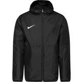 M Regnkläder Nike Big Kid's Therma Repel Park Soccer Jacket - Black/White (CW6159-010)