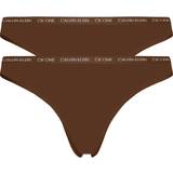 Calvin Klein CK One Plus Size Thongs 2-pack - Spruce