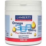 D-vitaminer - Omega-3-6-9 Fettsyror Lamberts Omega 3 6 9 1200mg 120 st