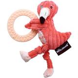 Röda Bitleksaker Deglingos Flamingos Chewing Toy Bitring