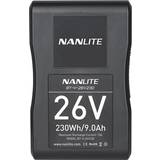 Batterier & Laddbart Nanlite 26V 230Wh Li-Ion V-Mount Battery