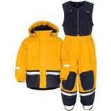Barnkläder Didriksons Boardman Kid's Rain Set - Oat Yellow (503968-321)