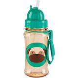 Turkosa Vattenflaskor Skip Hop Zoo Straw Bottle Dog