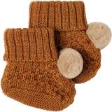 Name It Wrilla Wool Knit Slippers - Brown Sugar