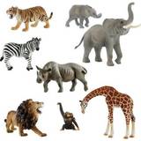 Elefanter - Plastleksaker Figurer Bullyland Wildlife Africa Animals 8pcs