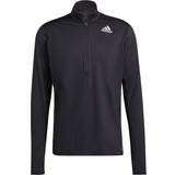 adidas Own The Run 1/2 Zip Long Sleeve T-shirt Men - Black
